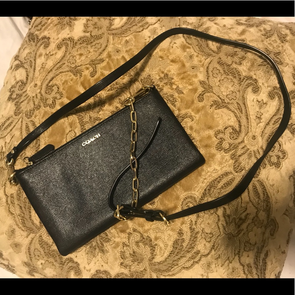 COACH Saffiano Leather Crossbody